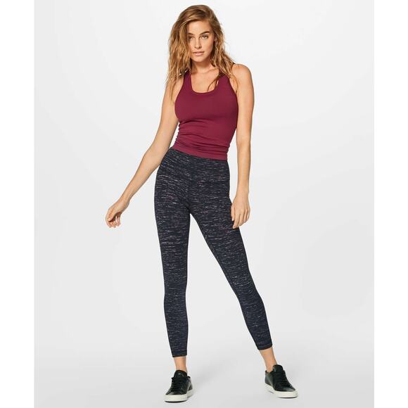 Lululemon Wunder Under Hi-Rise 7/8 Tight (25") Size 2 EUC - Picture 1 of 8